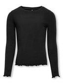 KOGAMOUR L/S TOP JRS BLACK