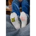 ULLSOKK 3PK MED MØNSTER - NATT