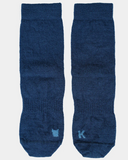 TYNNE ULLSOKKER MED ANTISKLI 2PK - HAV OG HIMMEL