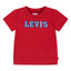 LVB LOGO CHAMBRAY APPLIQUE TEE RED