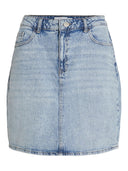 VIKAJA JAF DENIM SKIRT LIGHT BLUE DENIM