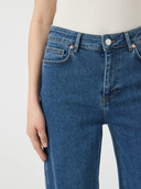 YASROSIE HW DENIM JEANS - MEDIUM BLUE DENIM