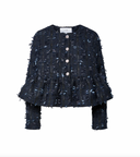 YASDIRA LS SHORT JACKET - NAVY BLAZER