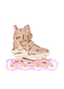 LIGHT UP ROLLER SKATES - CHERRY BLUSH