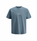 JJESOHO TEE SS CREW NECK JNR - BLUE MIRAGE