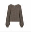 VIMARLEY L/S KNIT PULLOVER - FALCON/MELANGE