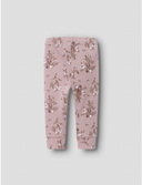 NBFWILLOW WOOL LEGGING - SHADOW GRAY/LONG FLOWER