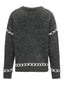 KOGAMANDA LIFE LS O- NECKDETAIL CS KNIT