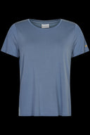NINA T-SHIRT - DUSTY BLUE