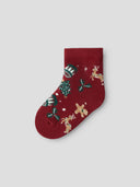 NKNVISMAS SOCK - JESTER RED