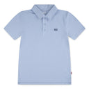 LVB BACK NECK TAPE POLO - CHAMBRAY BLUE