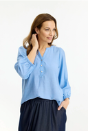 CLAIRE BLOUSE - SKY BLUE