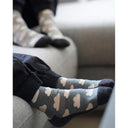 ULLSOKK M/FROTESÅLE BARN BLÅFJELL