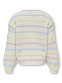 KOGNORDIC LIFE LS O-NECK CP KNT KIDS BIRCH/OPEN AIR