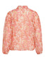 VIPRAYA V-NECK L/S PRINTED TOP BIRCH/DUBARRY AU