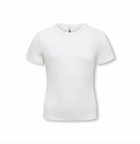 KOGLUCKY S/S NECK TOP JRS KIDS - CLOUD DANCER