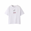 NKFLANICA SS NREG TOP - BRIGHT WHITE