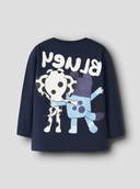 NMMJONAS BLUEY LS NREG TOP - NAVY BLAZER