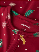 NBNVISMAS LS NIGHTSUIT - JESTER RED