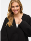 VIJUICE LOOSE L/S JACKET - BLACK