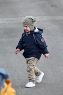 KNYTELUE BOMULL GRØNN M/TRAKTOR