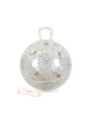 GLITTER JUMP BALL - LEMON