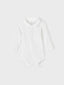 NBMHOLGER LS POLO BODY BRIGHT WHITE