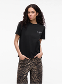 VINORA S/S T-SHIRT - BLACK BEAUTY BONJOUR