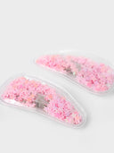 NMFCONFETTI 2P HAIRCLIP BALLERINA PINK STARS