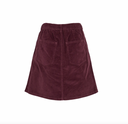 VIFROST CORDUROY A-LINE HW SKIRT - FIG