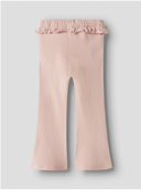NMFTHORA HUN REG BOOTCUT PANT LIL - CAMEO ROSE