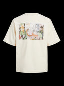 JORBROOKLYN GRAPHIC BACK TEE SS  BUTTERCREAM