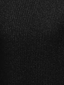 KOGIDOL LIFE LS O-NECK GLITTERTOP BLACK/SILVER GLITTER