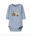 NBMLIFE LS BODY - DUSTY BLUE