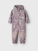 NMFALFA08 SOFTSHELL SUIT UNICORN PURPLE DOVE