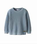 NMMKANTO LS KNIT DUSTY BLUE