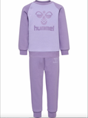 HMLHUMMING CREWSUIT - CHALK VIOLET