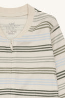 HCMANU ZIP 3 STRIPES - FRENCH OAK