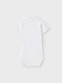 NBMHOFMAN SS POLO BODY BRIGHT WHITE