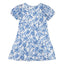 PUFF SLEEVE HIGHNECK DRESS BRIGHT WHITE