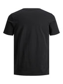 JJEORGANIC BASIC TEE SS O-NECK BLACK