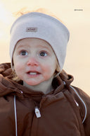 PANNEBÅND BOMULL BEIGE M/LOGO