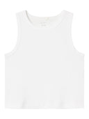 NKFNAKAL SL SHORT TOP BRIGHT WHITE