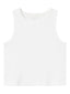 NKFNAKAL SL SHORT TOP BRIGHT WHITE
