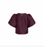 VISHINA 2/4 O-NECK TOP - FIG