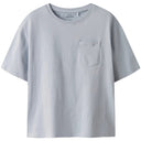 NKMVEBBE SS RLX TOP - PEARL BLUE