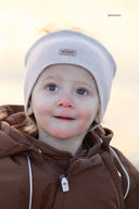 PANNEBÅND BOMULL BEIGE M/LOGO