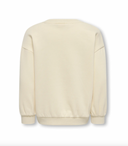 KMGKATE LIFE L/S LOOSE PEARL BRU SWT - BIRCH/HEART/PEARL