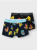 NKMASGAR POKEMON 2P BOXER BLACK