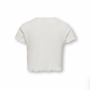 KOGNELLA S/S O-NECK TOP NOOS JRS - CLOUD DANCER